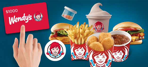 Enter to Win a $1,000 Wendy’s® Gift Card, No Cost to You!